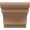 Ekena Millwork 6in. W x 6in. H x 12in. L New Brighton Woodgrain TimberThane Rafter Tail, Primed Tan RFTUR06X06X12NEBRCPR - alternate 2